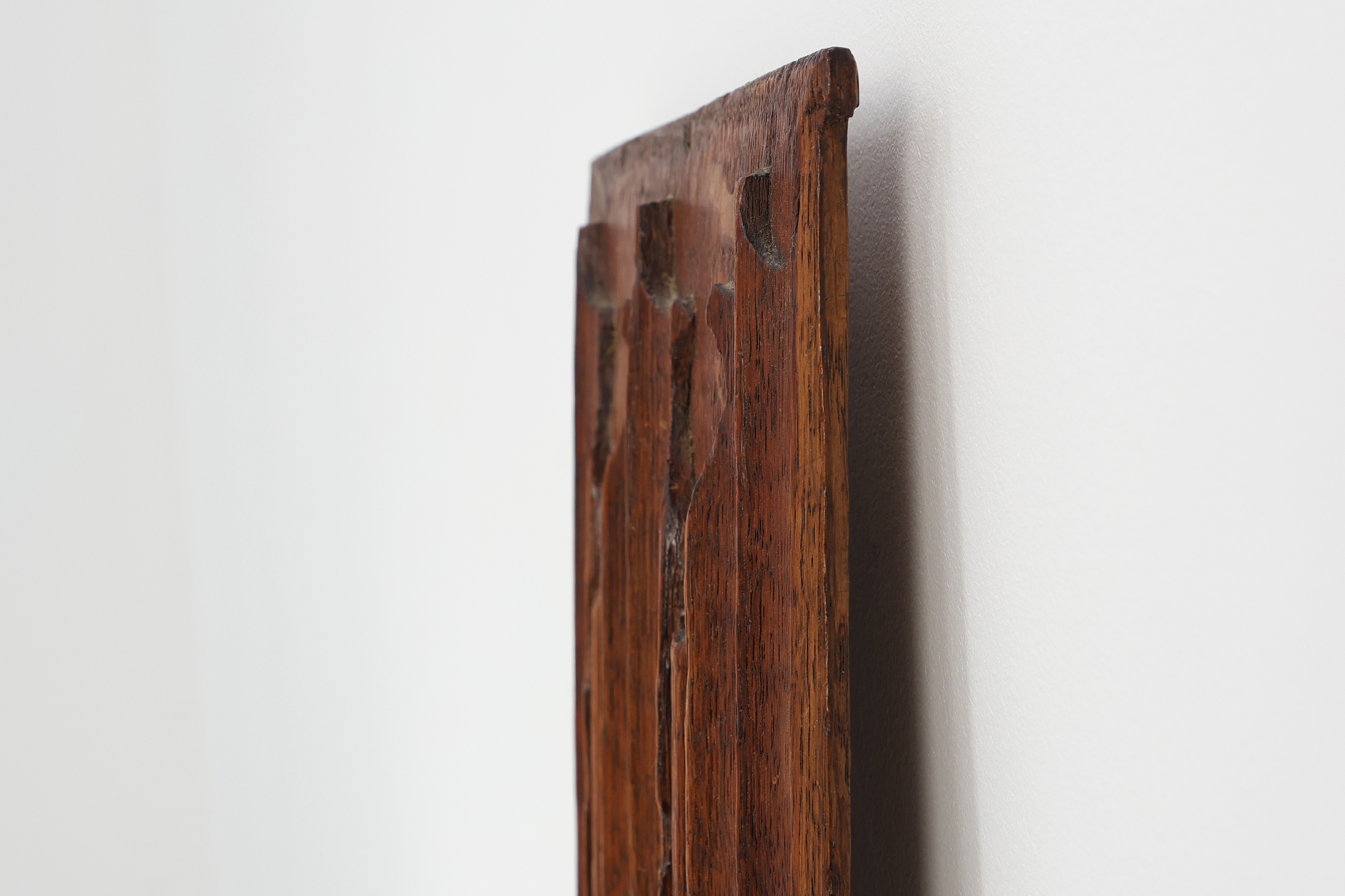 Carved oak Gothic linenfold panel, Flanders, ca. 16th centurythumbnail
